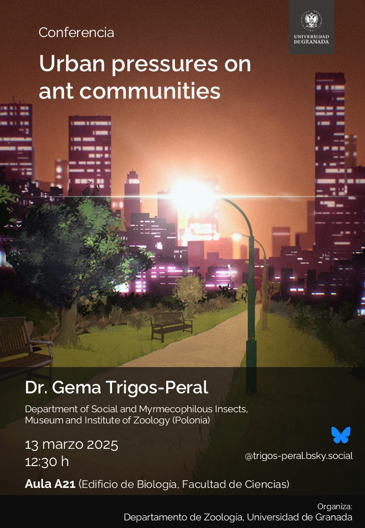 Urban pressures on ant communities
